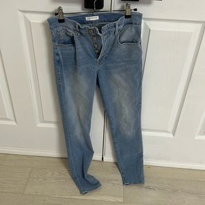 Good American GOOD LEGS SKINNY LIGHT COMPRESSION JEANs size 4/27